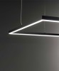 IDEAL-LUX Oracle Slim Square SP D050 on-off Lampadario LED 2 colori
