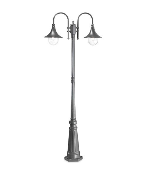 IDEAL-LUX Cima PT2 Lampione da Esterno 3 colori