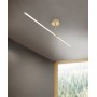 SIKREA Elia PL120D Lampada da soffitto a LED 2 colori Dimmerabile