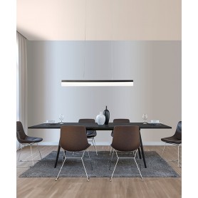 SIKREA Linear Modern Suspension Lamp Indoor
