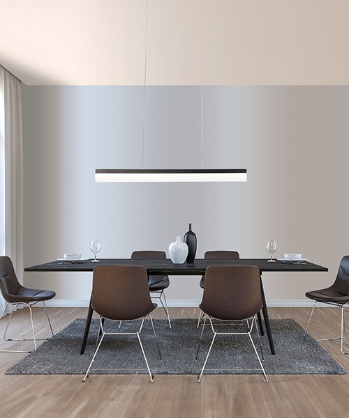 SIKREA Linear Modern Suspension Lamp Indoor