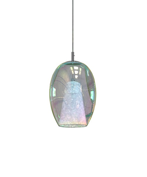 SIKREA Iride SP Glass pendant lamp