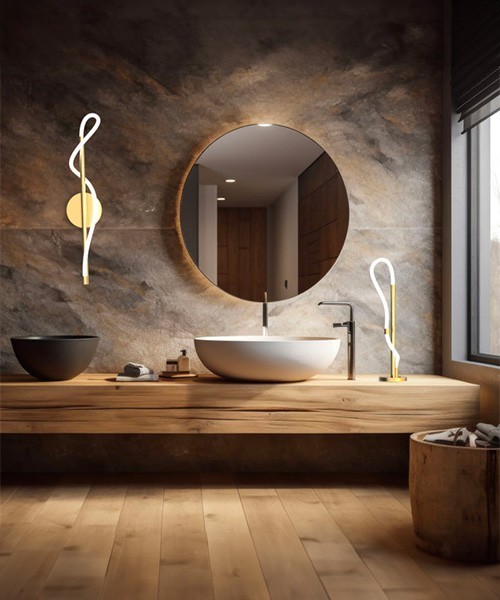 SIKREA Noemi/A LED Wall Lamp Indoor 2 Colors