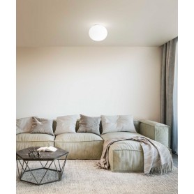 IDEAL-LUX Cotton PL1 D30 Lampada da soffitto in Vetro