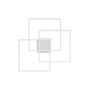 IDEAL-LUX Frame PL quadrato Lampada da soffitto LED 2 colori