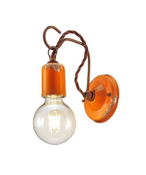 FERROLUCE Vintage C665/R Lampada da parete 9 colori
