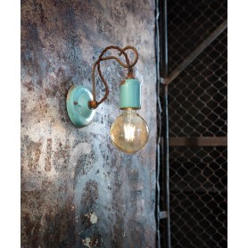 FERROLUCE Vintage C665/R Lampada da parete 9 colori