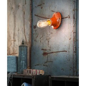 FERROLUCE Vintage C115\R Lampada da parete 9 colori
