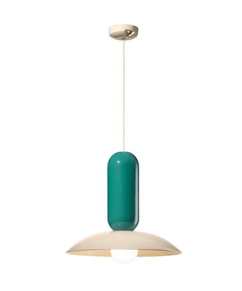 Ferroluce Pau C2630\D Ceramic pendant lamp 5 colors