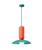 Ferroluce Pau C2630\D Ceramic pendant lamp 5 colors