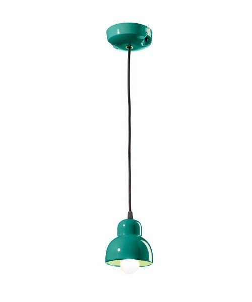 FERROLUCE Berimbau C2610\D Lampada a sospensione in Ceramica 6 colori