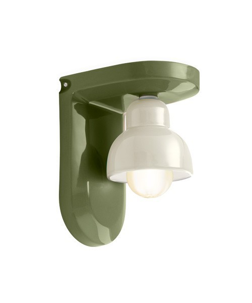 FERROLUCE Berimbau C2600\D Lampada da parete in ceramica 4 colori