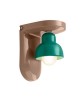 FERROLUCE Berimbau C2600\D Lampada da parete in ceramica 4 colori