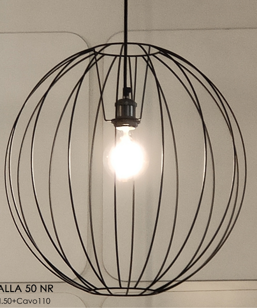 ILLUMINANDO SP PALLA 50 Lampada Moderna a Sospensione E27 3 Colori