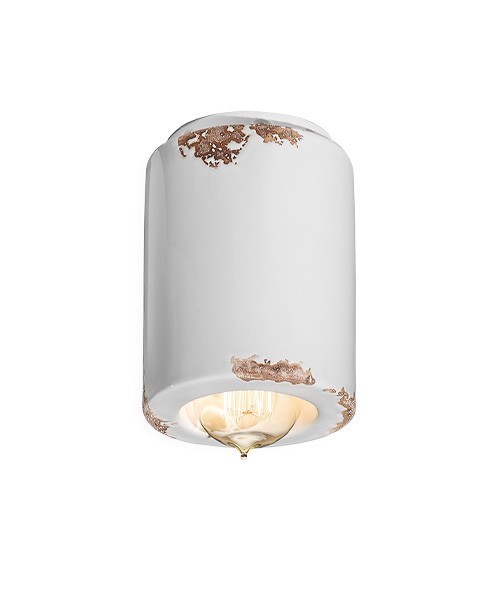 FERROLUCE Vintage C985\R Faretto da soffitto in Ceramica 8 colori