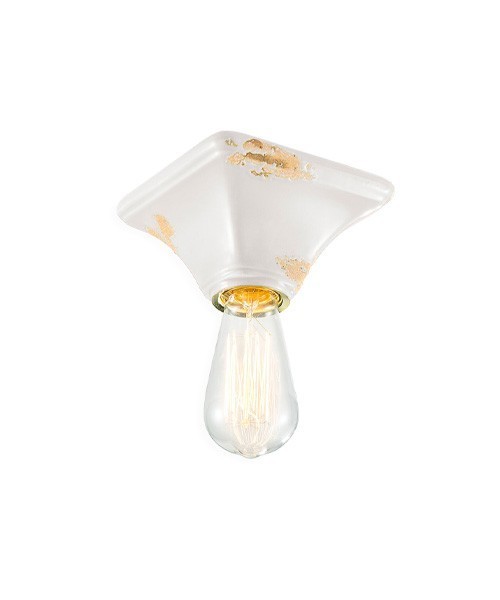 FERROLUCE Vintage C135\R Lampada da soffitto in Ceramica 9 colori