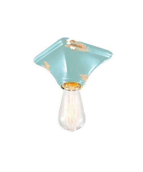 FERROLUCE Vintage C135\R Lampada da soffitto in Ceramica 9 colori