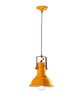 FERROLUCE Industrial C1691\R Lampada a sospensione in Ceramica 9 colori