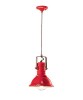FERROLUCE Industrial C1691\R Lampada a sospensione in Ceramica 9 colori