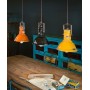 FERROLUCE Industrial C1691\R Lampada a sospensione in Ceramica 9 colori