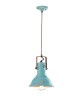 FERROLUCE Industrial C1691\R Lampada a sospensione in Ceramica 9 colori