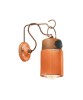 FERROLUCE Industrial C1621\R Lampada da parete in Ceramica