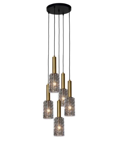 LUCIDE Coralie 5 Lampada a Sospensione E27 2 Colori