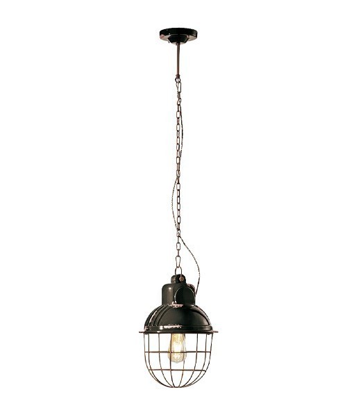 FERROLUCE Industrial C1770\R Lampada a sospensione in Ceramica 6 colori