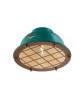 FERROLUCE Industrial C1760\R Lampada da soffitto in Ceramica 7 colori