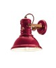 FERROLUCE Industrial C1693\R Lampada da parete in Ceramica 9 colori