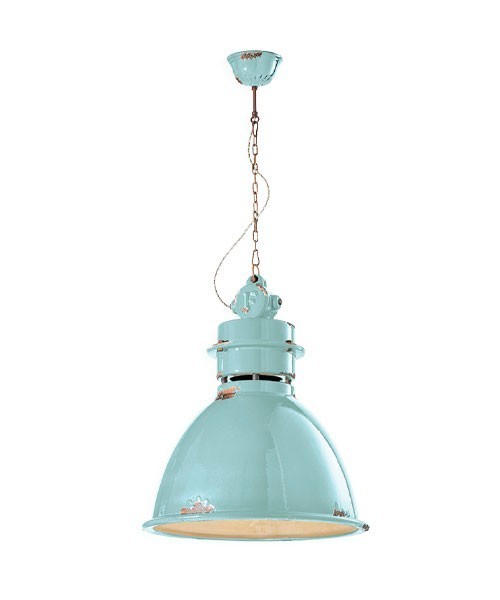 FERROLUCE Industrial C1750\R Lampada a sospensione in Ceramica 7 colori