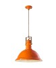 FERROLUCE Industrial C1690\R Lampada a sospensione in Ceramica 9 colori