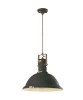 FERROLUCE Industrial C1690\R Lampada a sospensione in Ceramica 9 colori