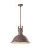 FERROLUCE Industrial C1690\R Lampada a sospensione in Ceramica 9 colori