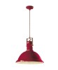 FERROLUCE Industrial C1690\R Lampada a sospensione in Ceramica 9 colori