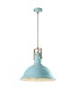 FERROLUCE Industrial C1690\R Lampada a sospensione in Ceramica 9 colori