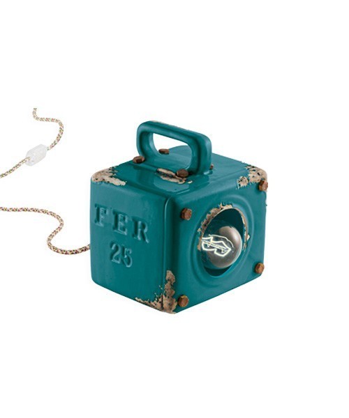 FERROLUCE Industrial C1650\R Lampada da tavolo in Ceramica 9 colori