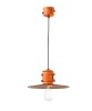 FERROLUCE Industrial C1522\R Lampada a sospensione in Ceramica 7 colori