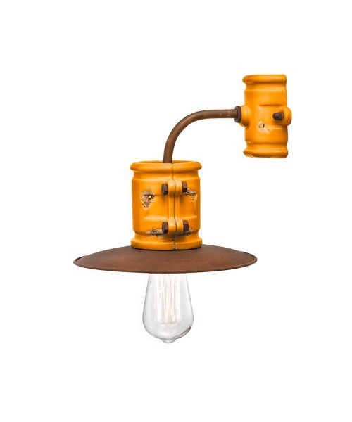FERROLUCE Urban C1524\R Lampada da parete in Ceramica 7 colori