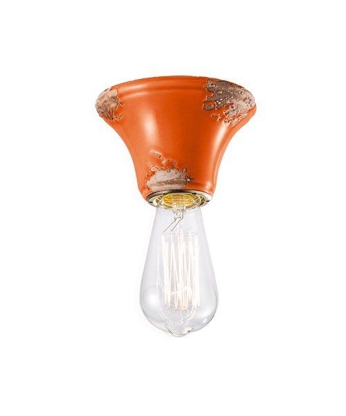 FERROLUCE Vintage C133\R Lampada da soffitto in Ceramica 9 colori
