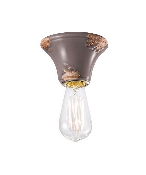 FERROLUCE Vintage C133\R Lampada da soffitto in Ceramica 9 colori