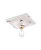 FERROLUCE Vintage C136\R Lampada da soffitto in Ceramica 7 colori
