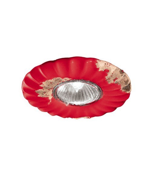 FERROLUCE Vintage C480\R Faretto a incasso in Ceramica 9 colori