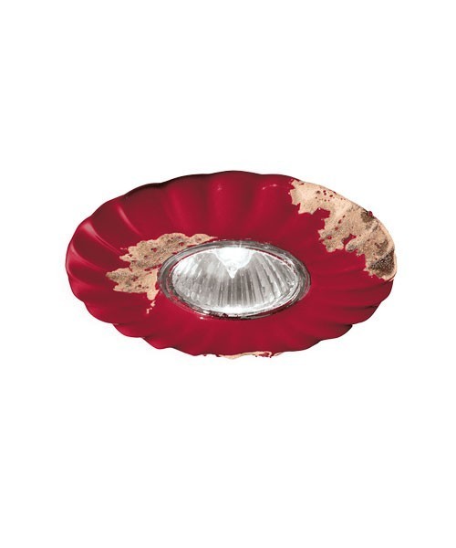 FERROLUCE Vintage C480\R Faretto da incasso in Ceramica 9 colori