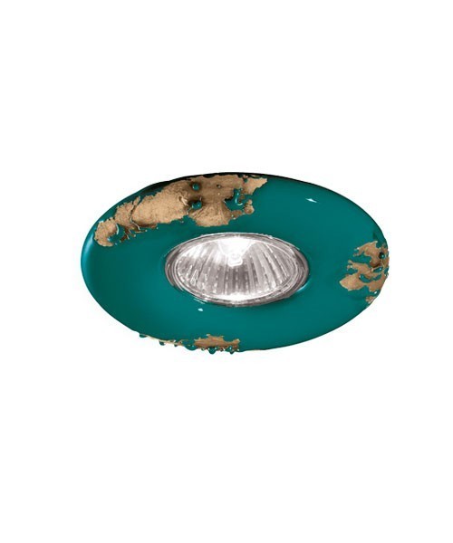 FERROLUCE Vintage C481\R Faretto da incasso in Ceramica 9 colori