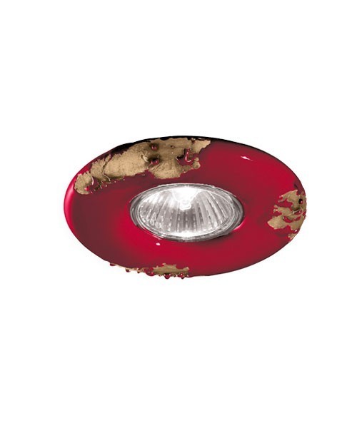 FERROLUCE Vintage C481\R Faretto da incasso in Ceramica 9 colori