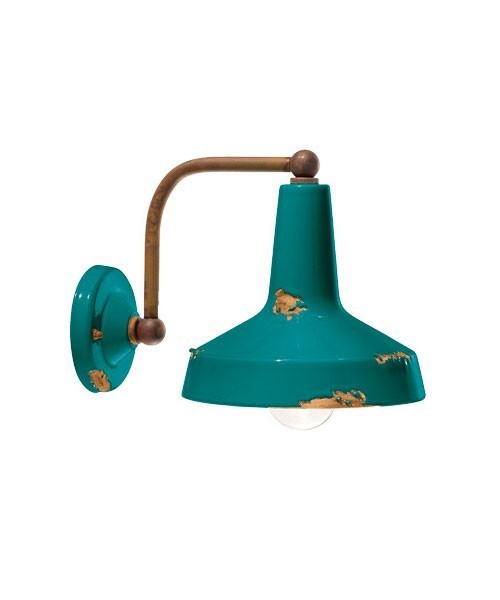 FERROLUCE Vintage C1420\R Lampada da parete in Ceramica 7 colori