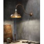 FERROLUCE Grunge C1602\R Lampada da parete in Ferro e Ceramica