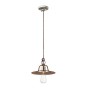FERROLUCE Grunge C1431\R Lampada a sospensione in Ceramica e Ferro