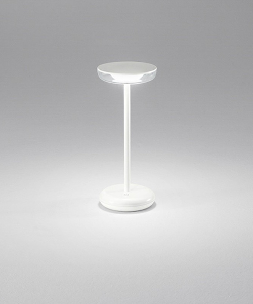 Lampada Da Tavolo Perenz 6036 C: Plastica Azzurra Flessibile Per Comodino - 6